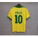 Brazil 1957 Home Yellow Soccer Jersey